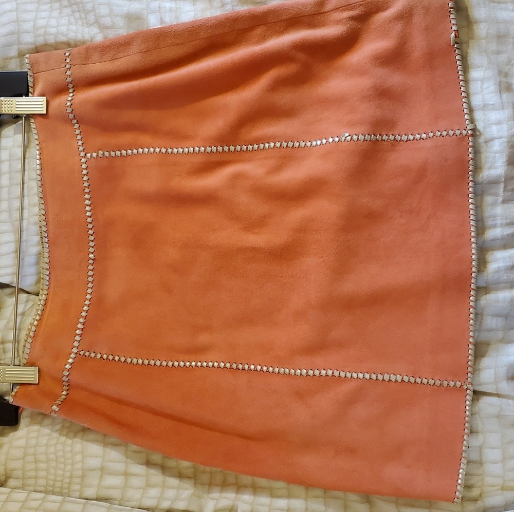 Michael  Kors suede skirt